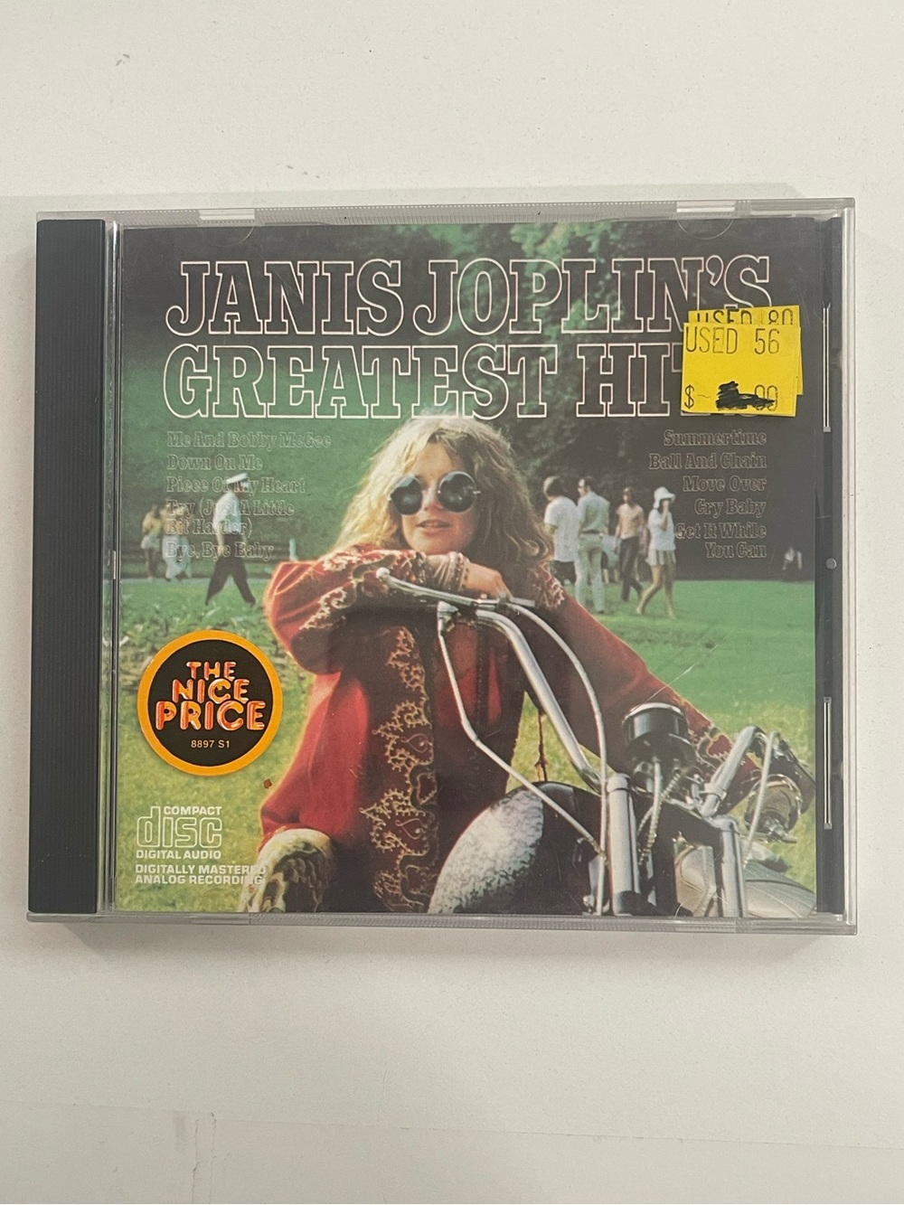 Janis Joplin's Greatest Hits CD - 1972, 1973